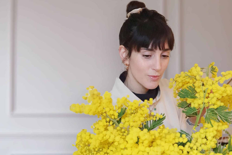 Tara Msellati, floral artist