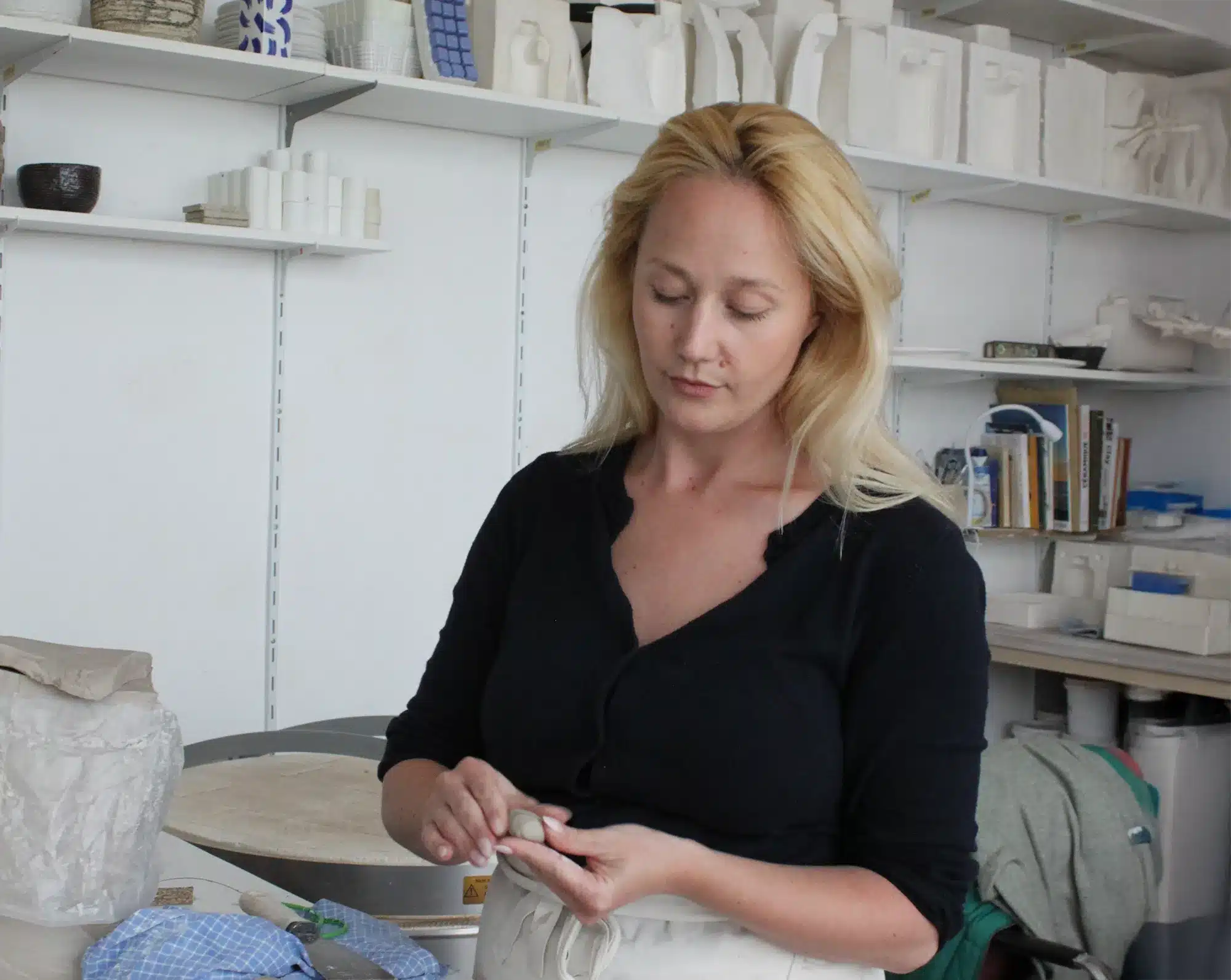 Portrait of a ceramic artist